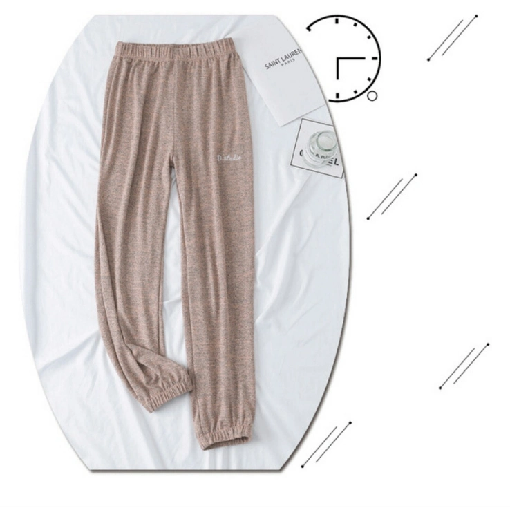 Women Loose Bottom Casual Homewear Pajama Pant Trouser