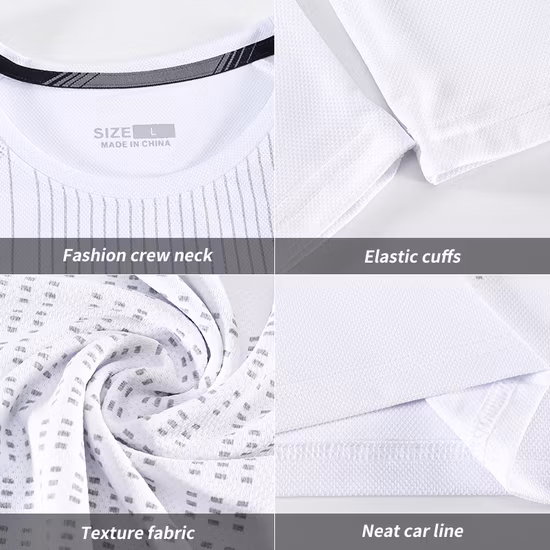 Atacado camiseta 89% poliéster 11% elastano roupas esportivas masculinas logotipo personalizado camiseta lisa camiseta masculina