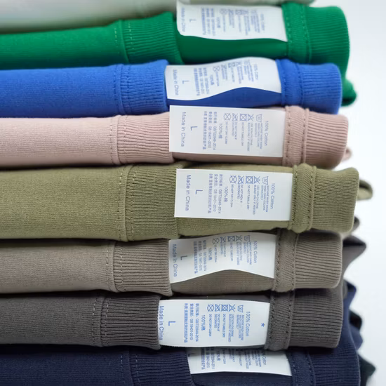 Atacado Camiseta Masculina de Algodão Com Impressão Gráfica de Logotipo Personalizado Em Branco Superdimensionada