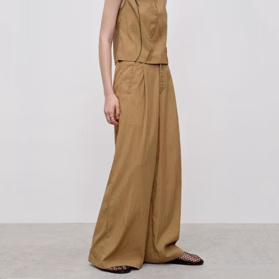 Vestido vermelho moderno estilo boho feminino calça casual personalizada